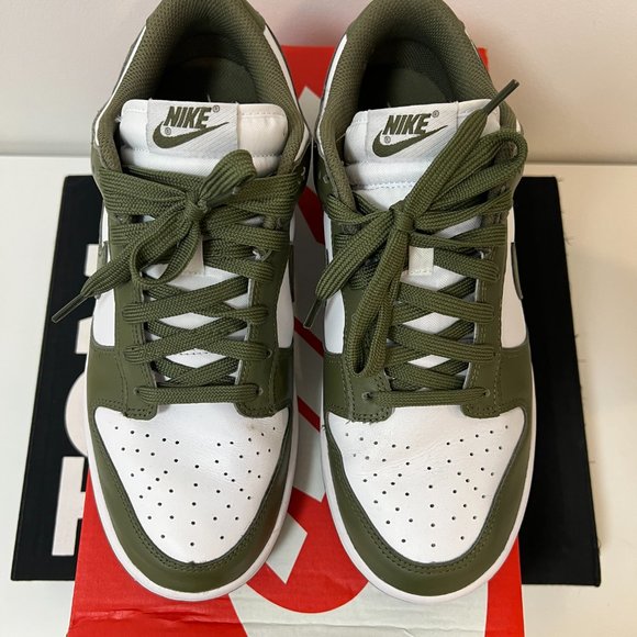 Nike Wmns Dunk Low (Medium Olive) - Size 9 - Picture 5 of 6